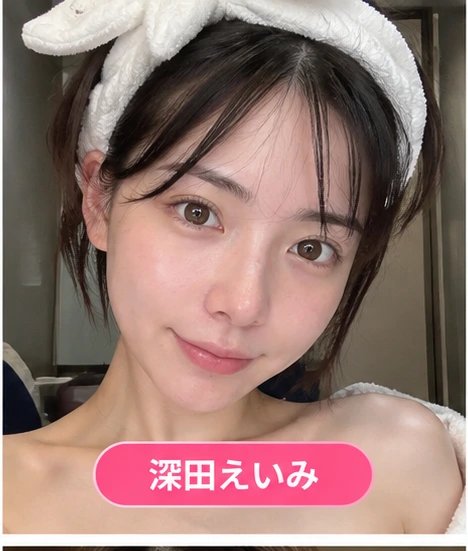 深田えいみタイプの甘え上手なAI彼女スタイル